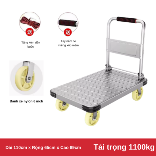 Xe đẩy hàng 1.100 kgs 110x65-C1100 (2)