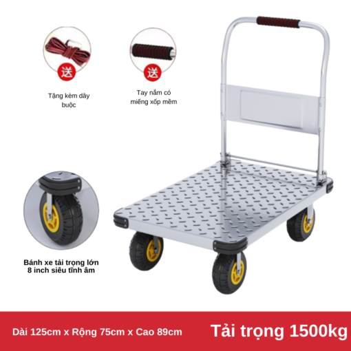 Xe đẩy hàng 1.500 kgs 125x75-C1500 (2)