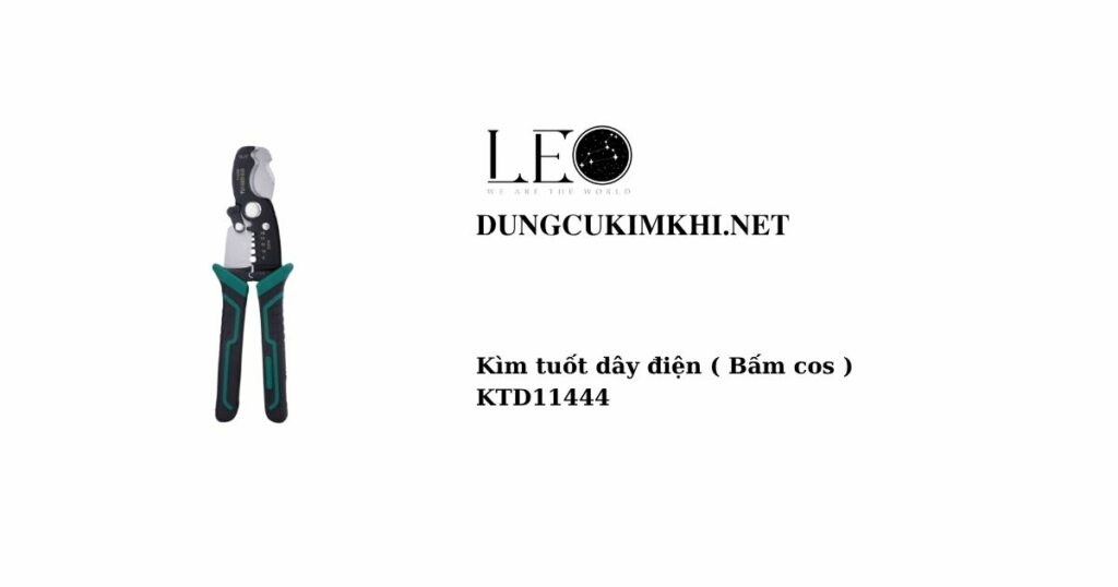 Kìm tuốt dây điện ( Bấm cos ) KTD11444