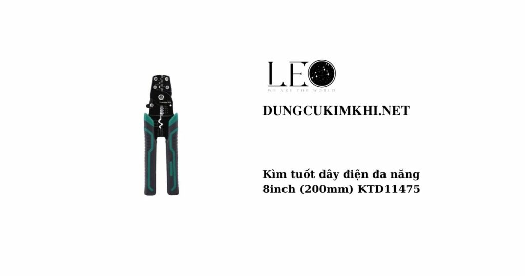 Kìm tuốt dây điện đa năng 8inch (200mm) KTD11475