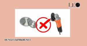 có thể lắp lưỡi cưa gỗ vào máy mài góc không